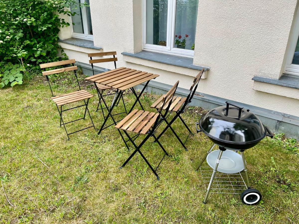 Wohlfuehl-Oase Mitten In Der Stadt - Garten, Grill, Netflix Und Drucker Leipzig Buitenkant foto